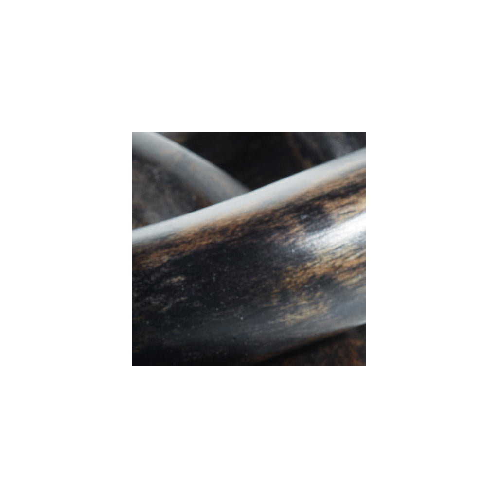 Mardelby Sculpture — Distressed Black Carved Wood Accent Signature Design by Ashley® Home Accents