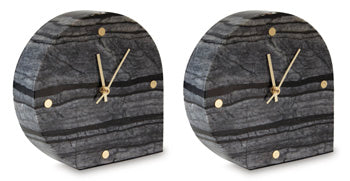 Janmour Table Clock (Set of 2) Signature Design by Ashley® Home Accents