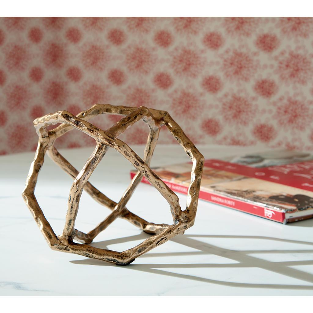 Laddington Sculpture Set of 2 — Antique Brass Signature Design by Ashley® Home Accents