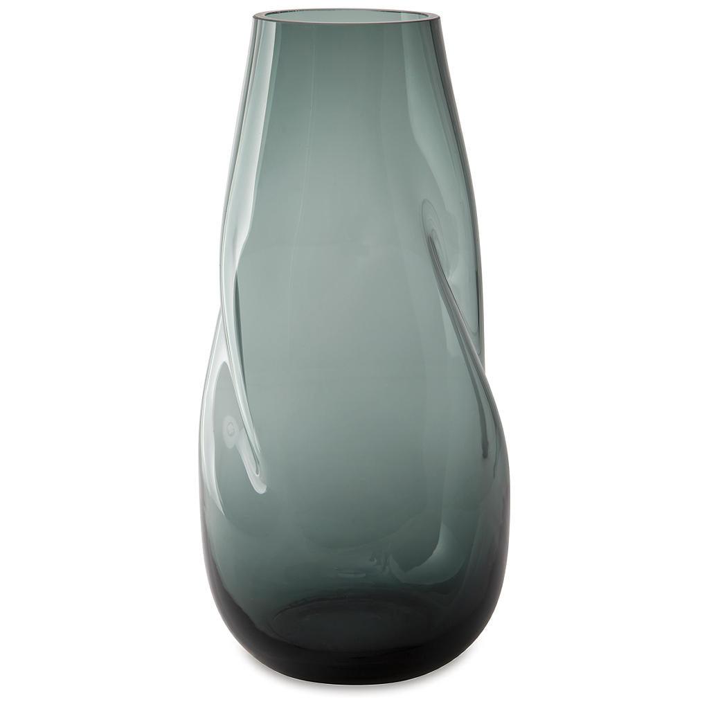 Beamund Vase Set of 2 — Teal Glass, 13.25-Inch Signature Design by Ashley® Home Accents