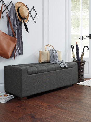 Cortwell Storage Bench Signature Design by Ashley® Home Accents