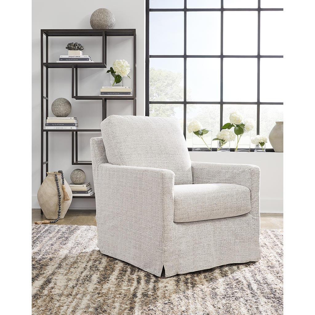 Nenana Next-Gen Nuvella Swivel Glider Accent Chair Signature Design by Ashley® Living Room