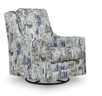 Dustinford Swivel Glider Accent Chair Signature Design by Ashley® Living Room