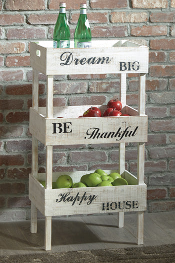Yulton Storage Shelf Signature Design by Ashley® Home Accents
