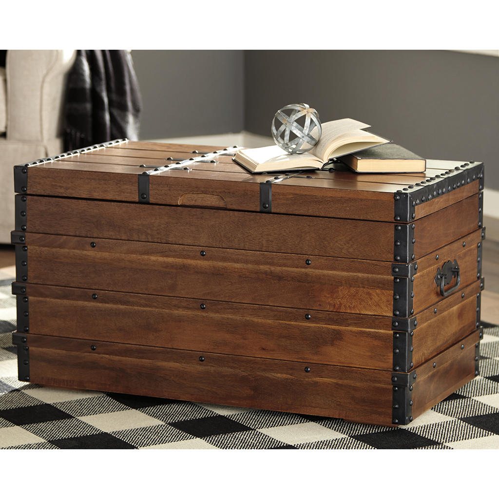 Kettleby Storage Trunk Signature Design by Ashley® Home Accents