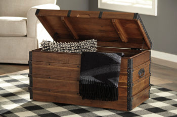 Kettleby Storage Trunk Signature Design by Ashley® Home Accents