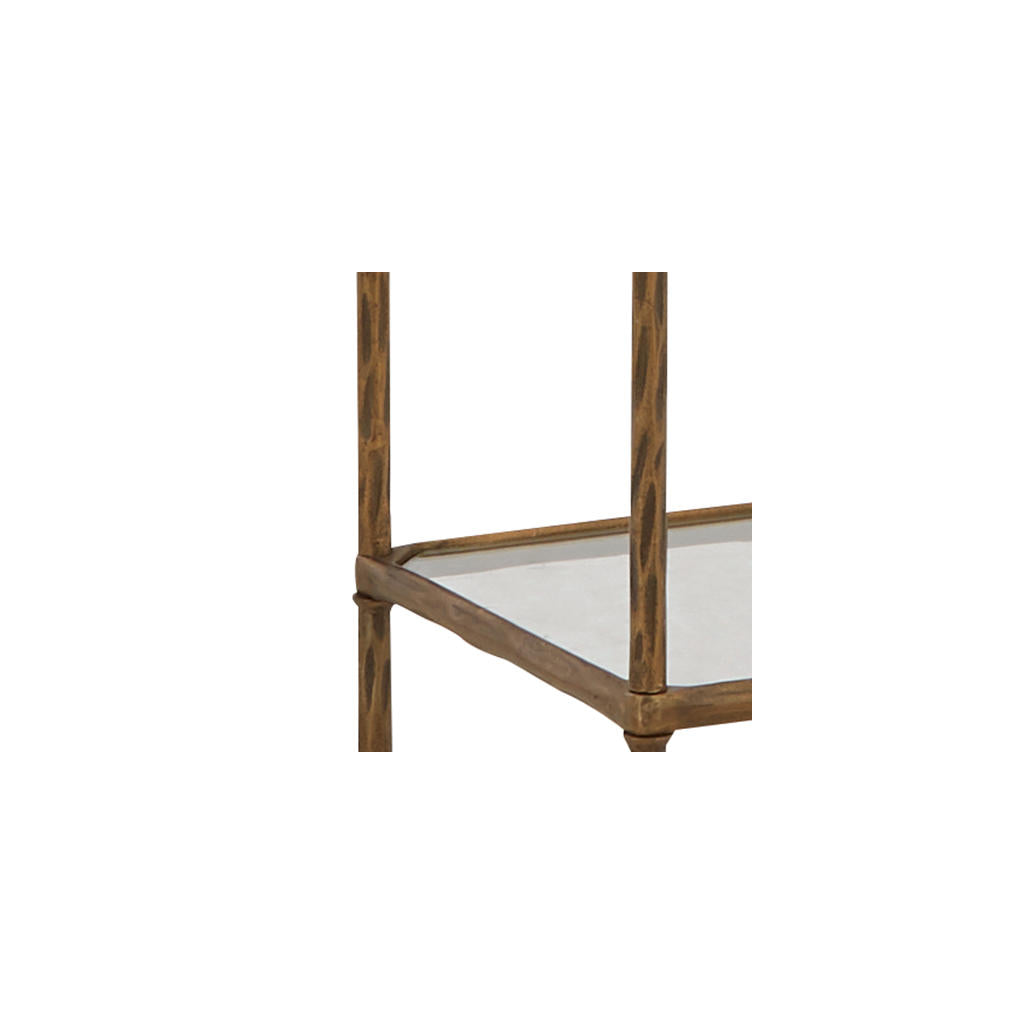 Ryandale Bookcase — Cast Aluminum with Glass Shelves Signature Design by Ashley® Home Office