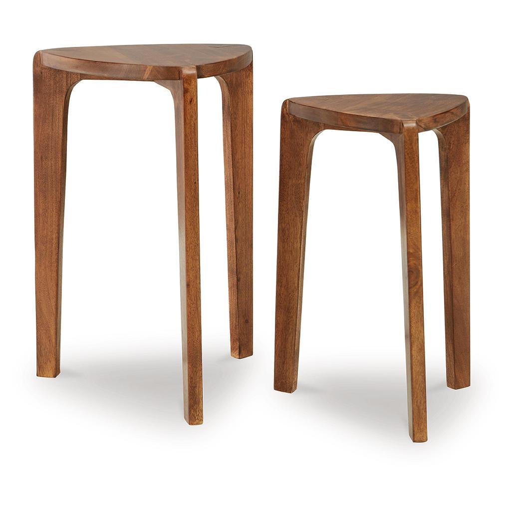 Brynnleigh Nesting Accent Table Set of 2 — Solid Wood Signature Design by Ashley® Living Room
