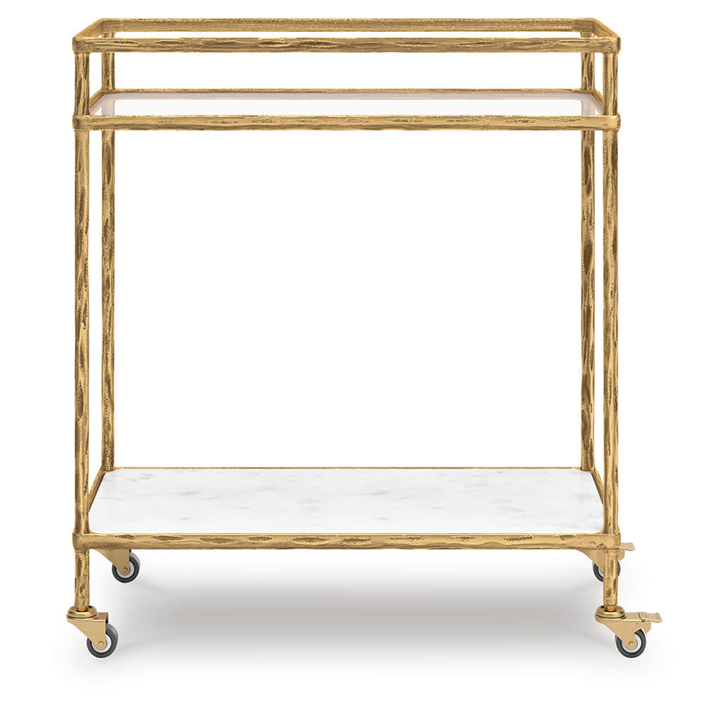 Plattfield Bar Cart Signature Design by Ashley® Dining Storage