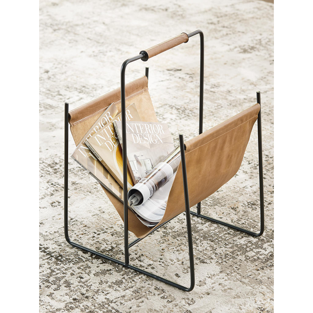 Faronworth Magazine Rack Signature Design by Ashley® Home Accents