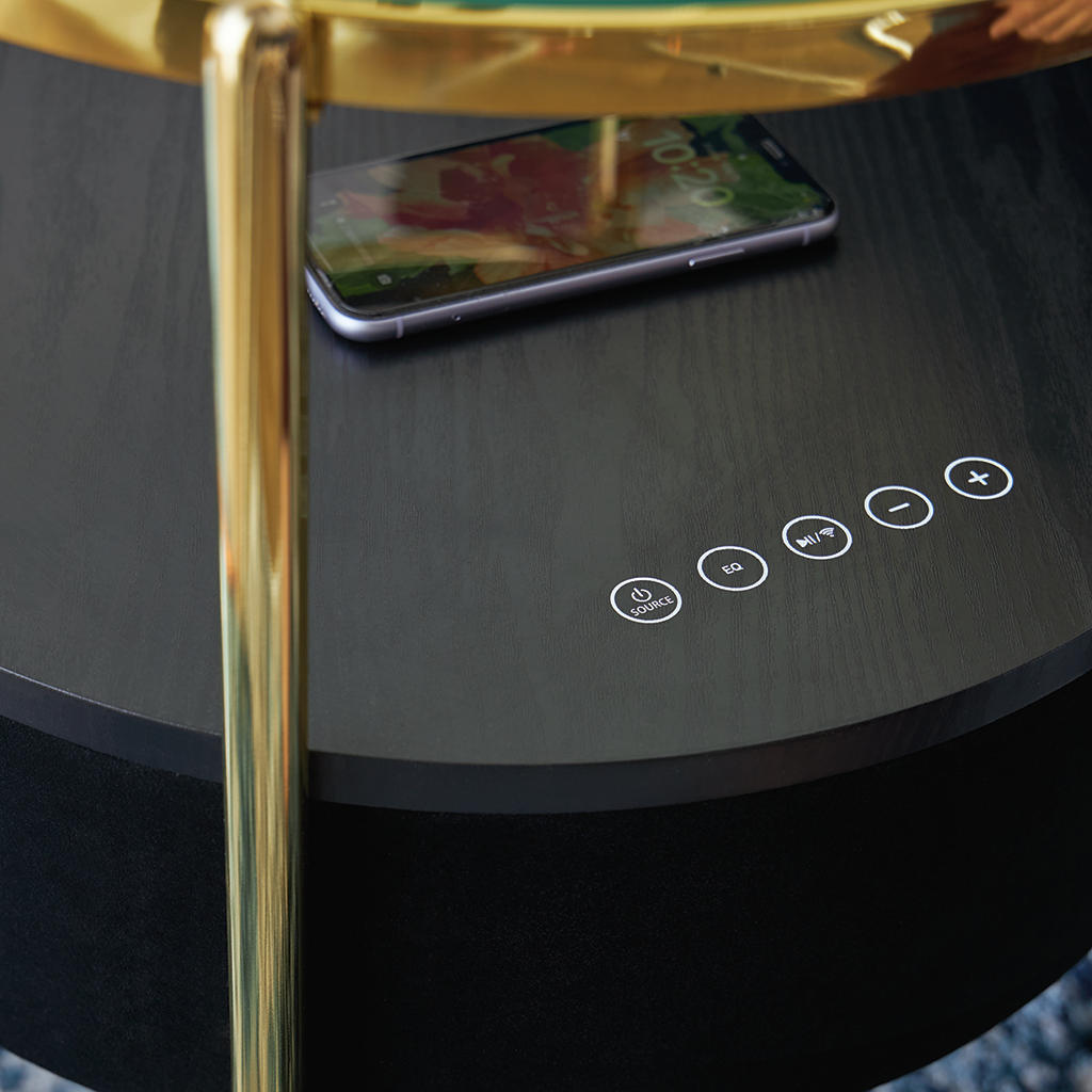 Nedman Accent Table with Speaker Signature Design by Ashley® Living Room