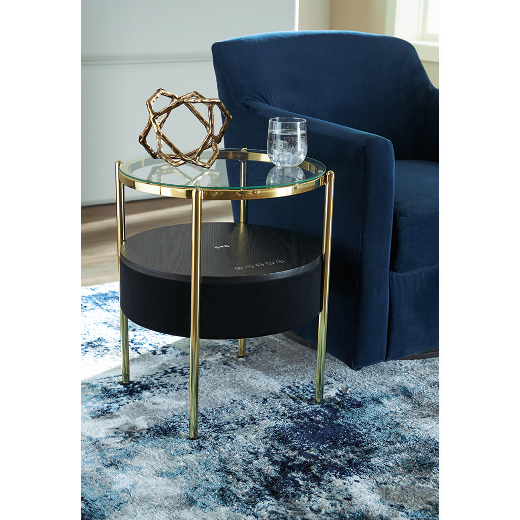 Nedman Accent Table with Speaker Signature Design by Ashley® Living Room