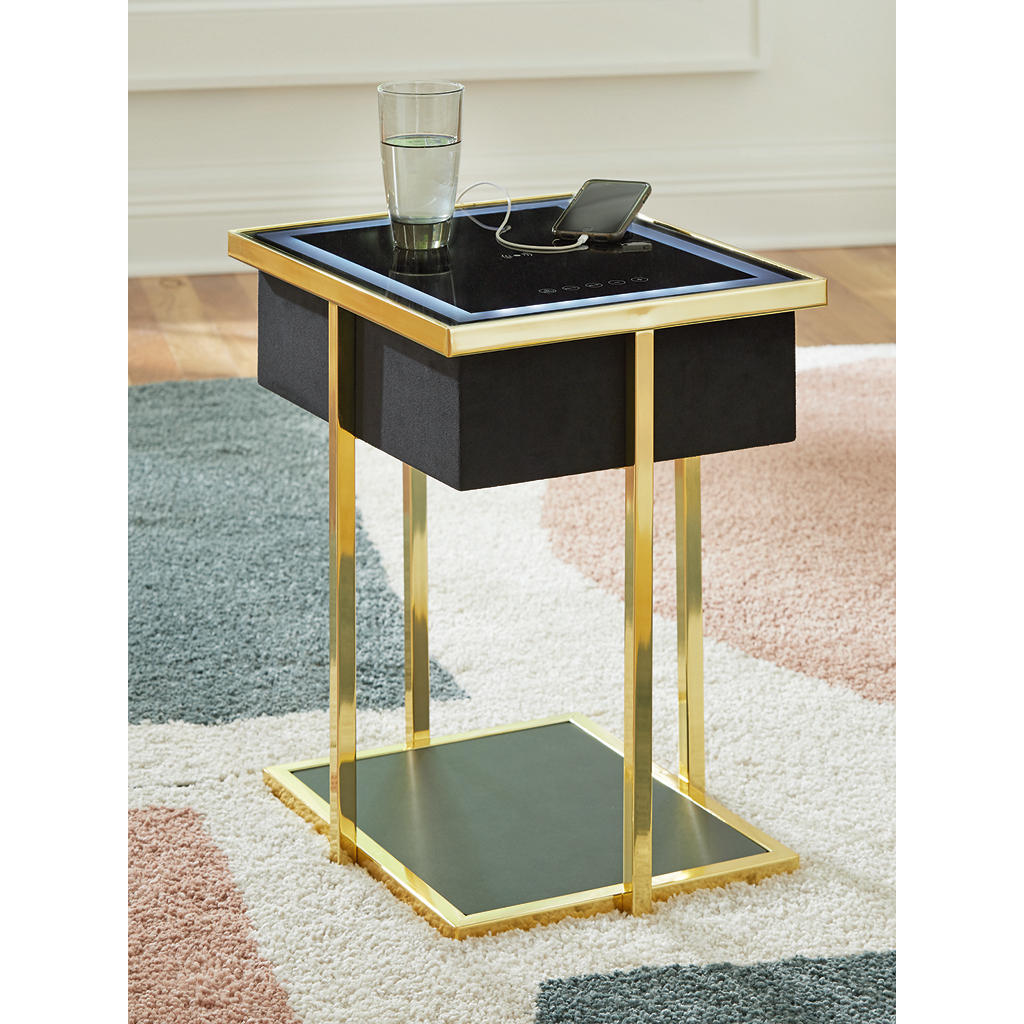 Rexwell Accent Table with Speaker Signature Design by Ashley® Living Room