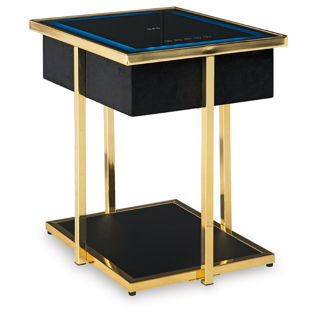 Rexwell Accent Table with Speaker Signature Design by Ashley® Living Room