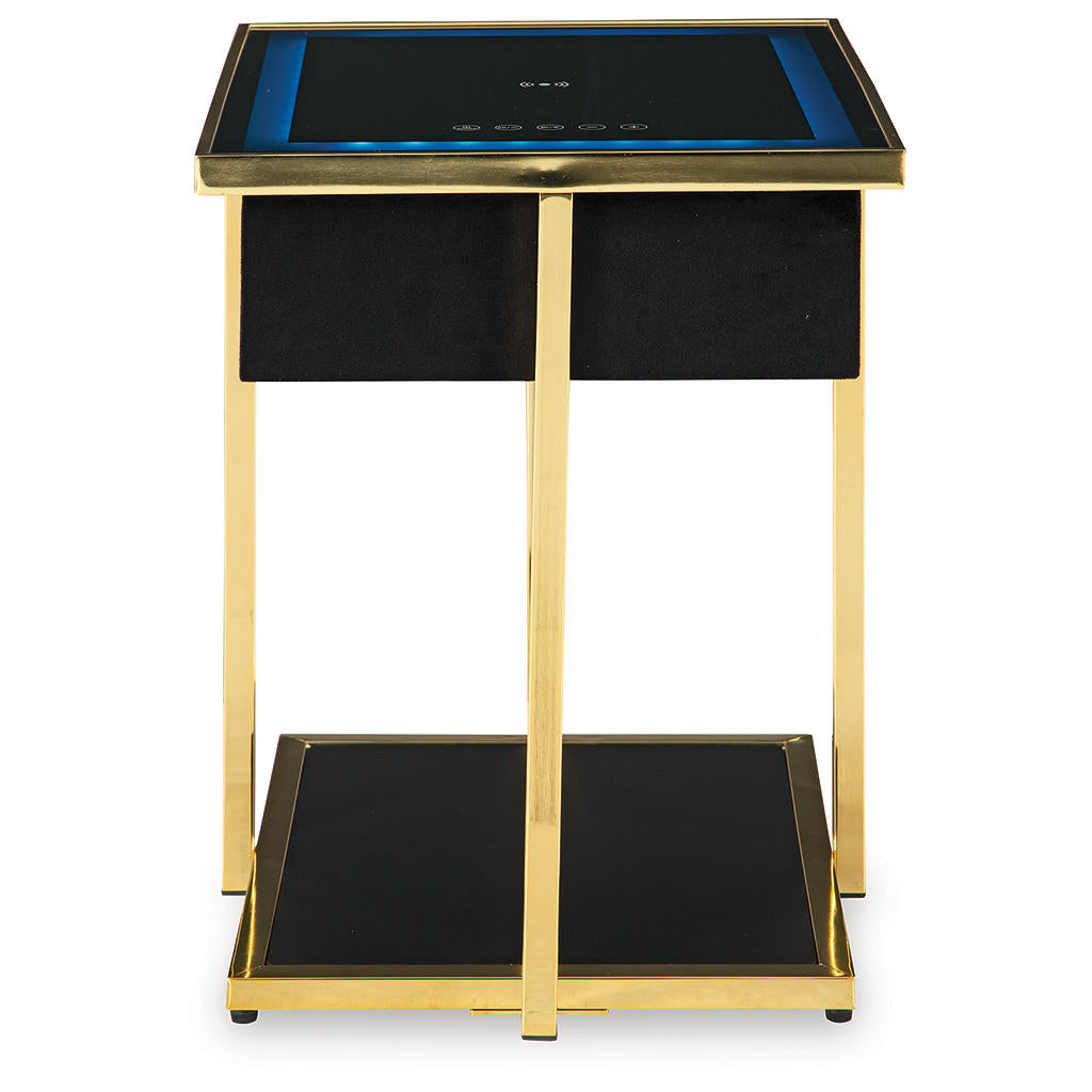 Rexwell Accent Table with Speaker Signature Design by Ashley® Living Room