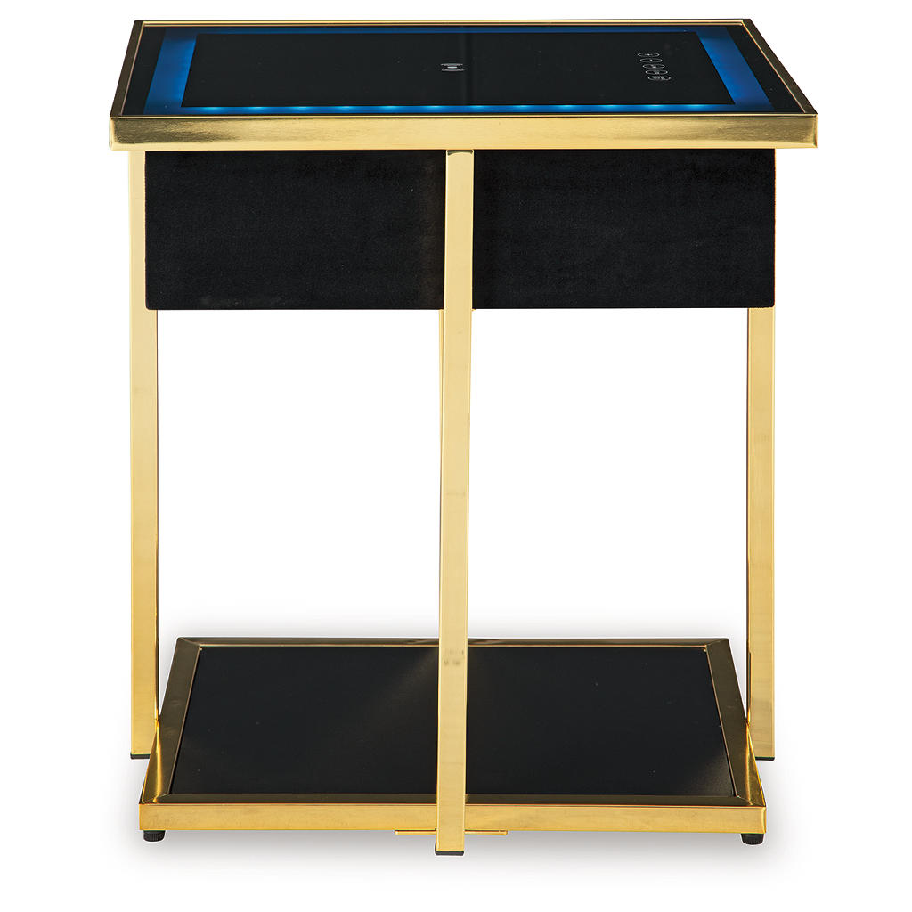 Rexwell Accent Table with Speaker Signature Design by Ashley® Living Room