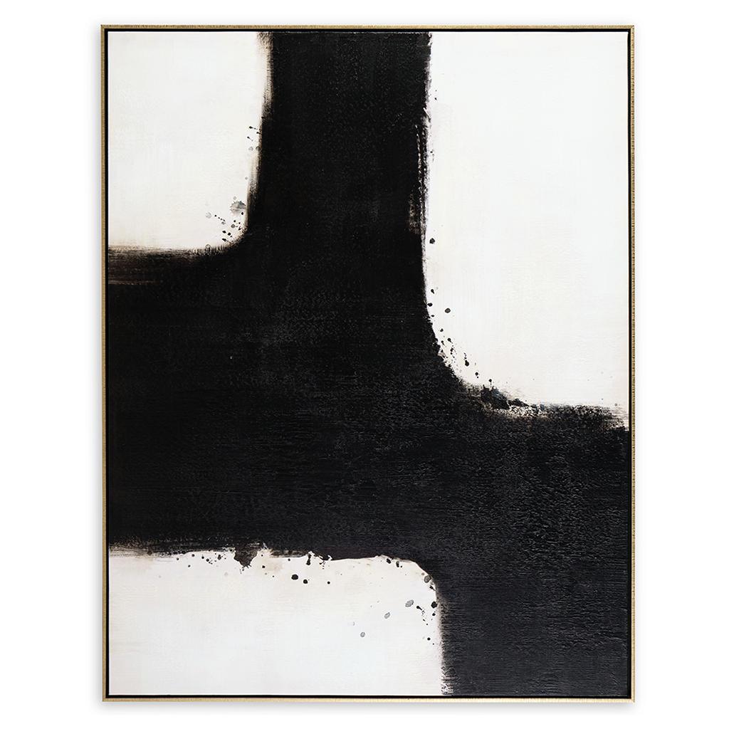 Reighlea Wall Art — Black and White, Hangs 4 Ways Signature Design by Ashley® Wall Decor