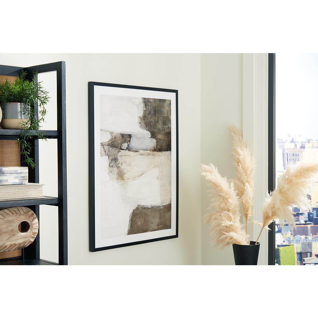Aldricton Wall Art — Neutral Abstract Print, 30 x 40 Signature Design by Ashley® Wall Decor