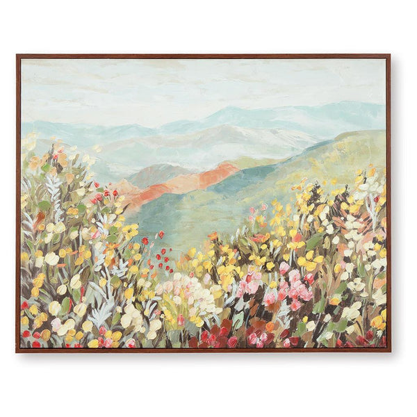 Pryorley Wall Art — Hand-Embellished Canvas, 50 Inches Signature Design by Ashley® Wall Decor