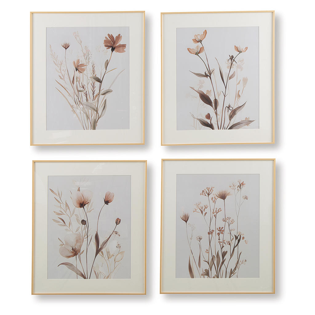 Chettings Wall Art (Set of 4) Signature Design by Ashley® Wall Decor