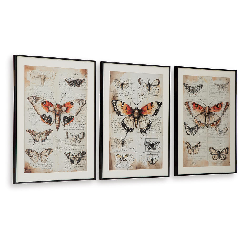 Jossletts Wall Art (Set of 3) Signature Design by Ashley® Wall Decor