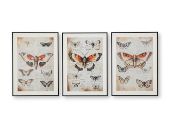 Jossletts Wall Art (Set of 3) Signature Design by Ashley® Wall Decor