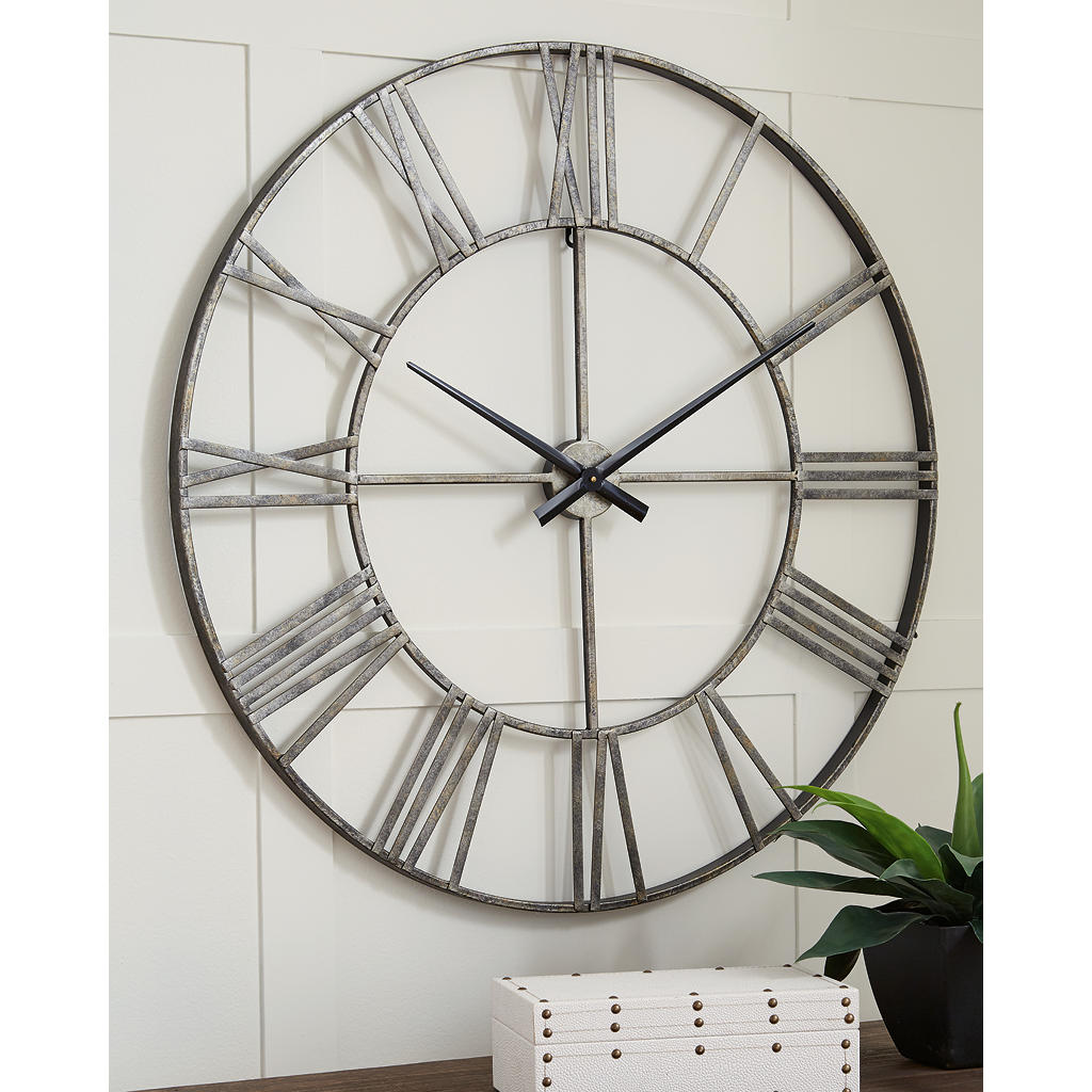 Paquita Wall Clock Signature Design by Ashley® Wall Decor