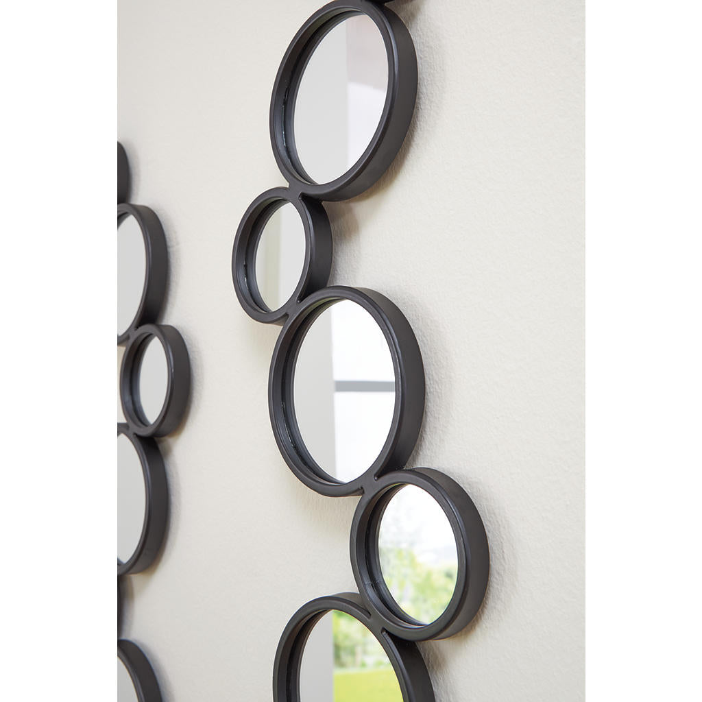 Vinler Accent Mirror Set (Set of 2) Signature Design by Ashley® Wall Decor