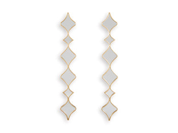 Harriswood Accent Mirror Set (Set of 2) Signature Design by Ashley® Wall Decor