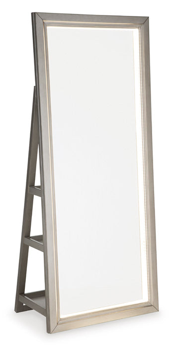 Evesen Floor Standing Mirror with Storage Signature Design by Ashley® Home Accents