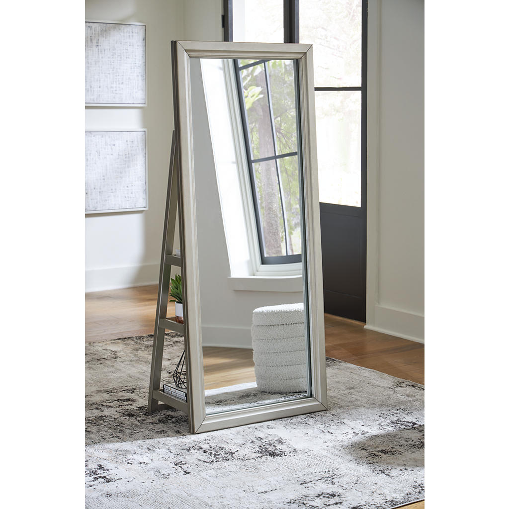 Evesen Floor Standing Mirror/Storage Signature Design by Ashley® Home Accents