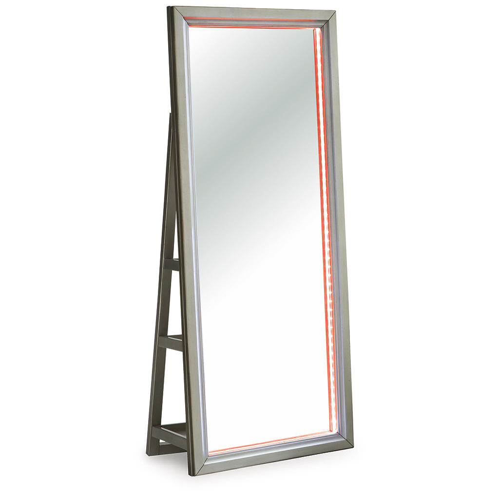 Evesen Floor Standing Mirror/Storage Signature Design by Ashley® Home Accents