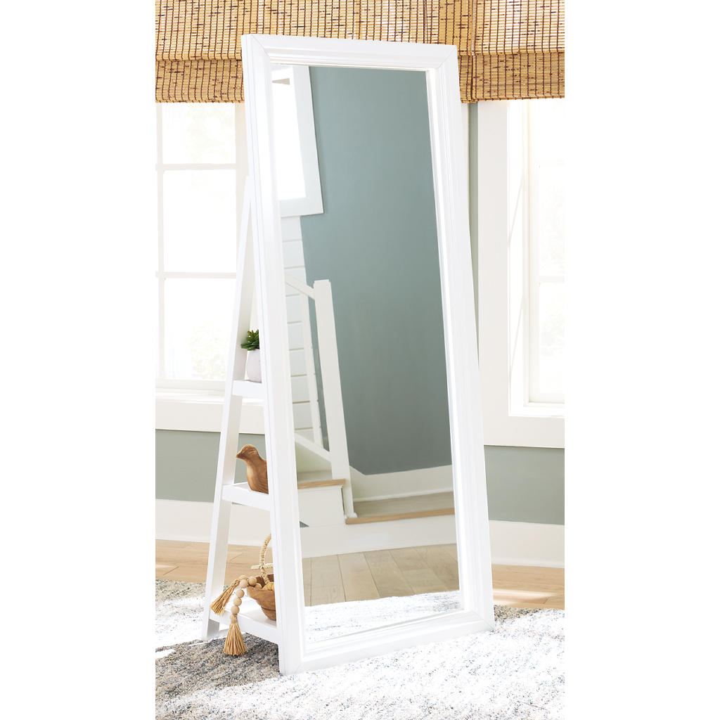 Evesen Floor Standing Mirror/Storage Signature Design by Ashley® Home Accents