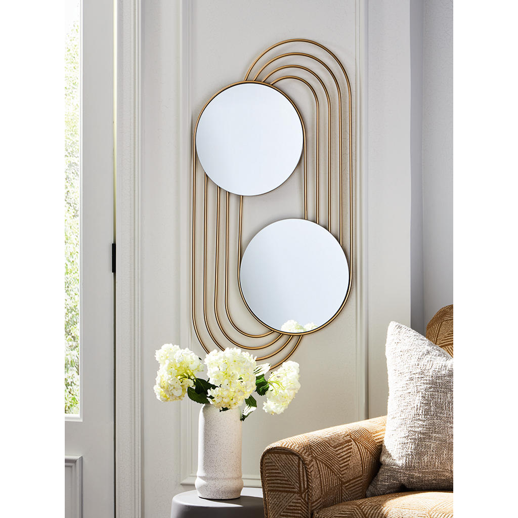 Warrenley Accent Mirror Signature Design by Ashley® Wall Decor