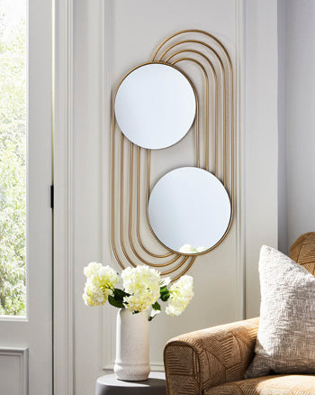 Warrenley Accent Mirror Signature Design by Ashley® Wall Decor