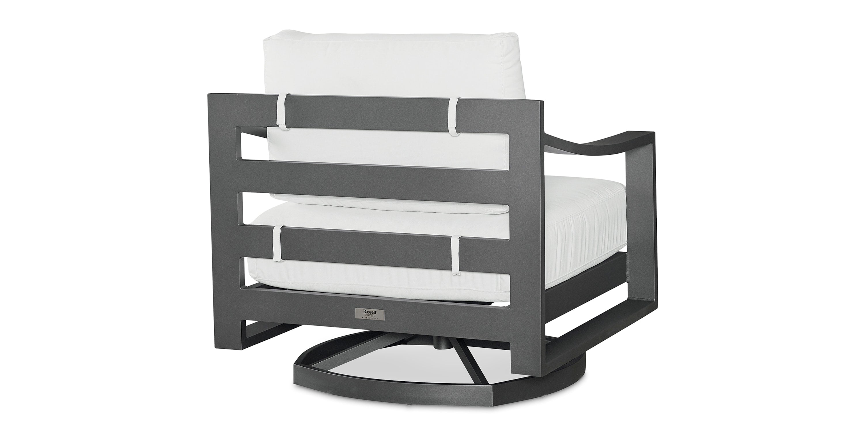 Bonavista Outdoor Slope Arm Swivel Rocker Bassett
