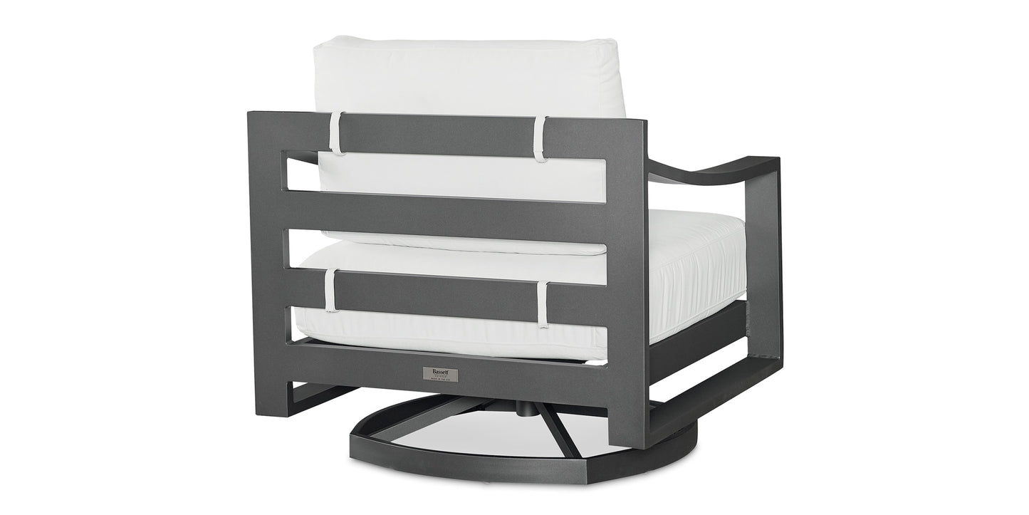 Bonavista Outdoor Slope Arm Swivel Rocker Bassett
