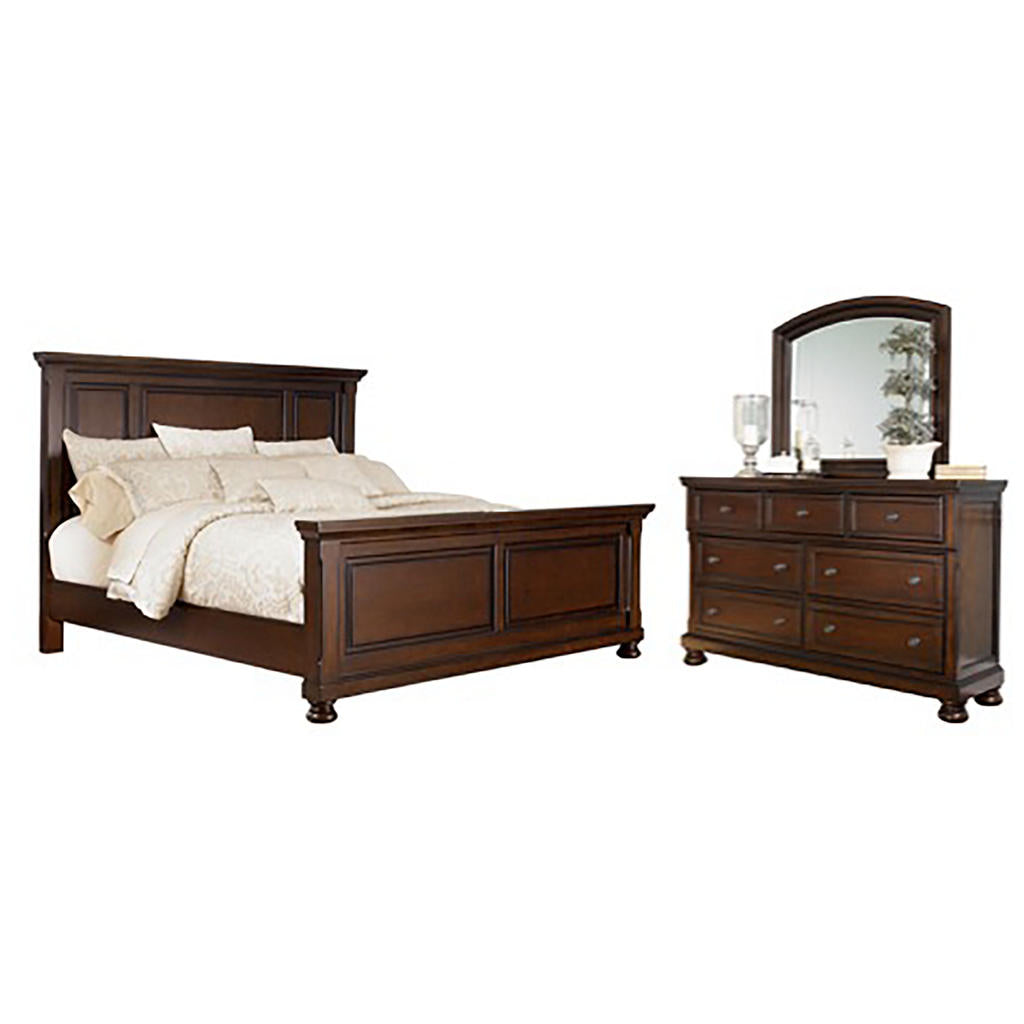 Porter Queen Panel Bed, Dresser and Mirror Millennium® By Ashley Uncategorized