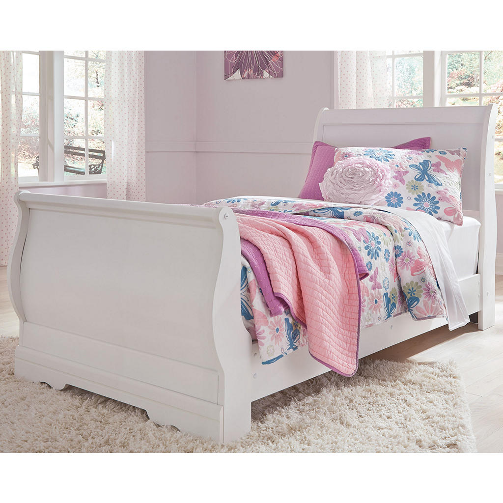 Anarasia Twin Sleigh Bed and Chest Signature Design by Ashley® Uncategorized