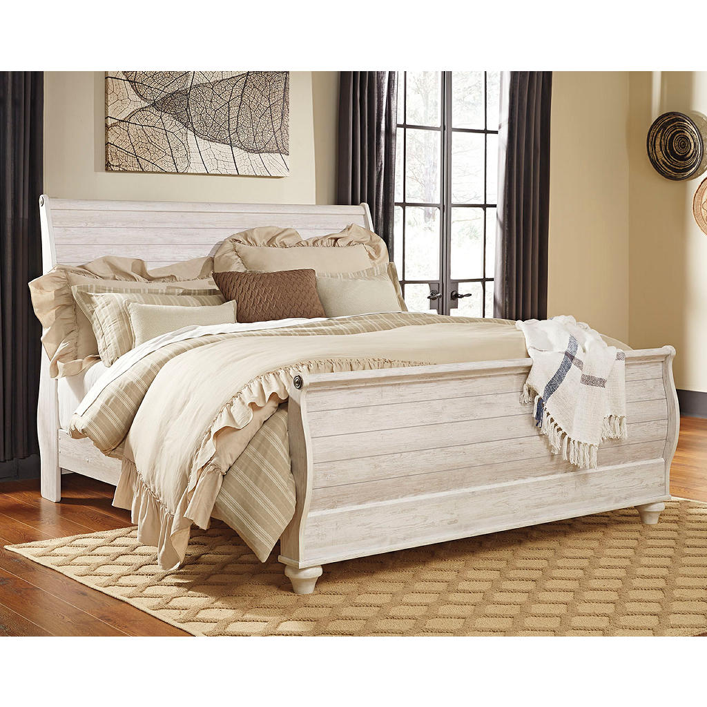 Willowton King Sleigh Bed Signature Design by Ashley® Bedroom