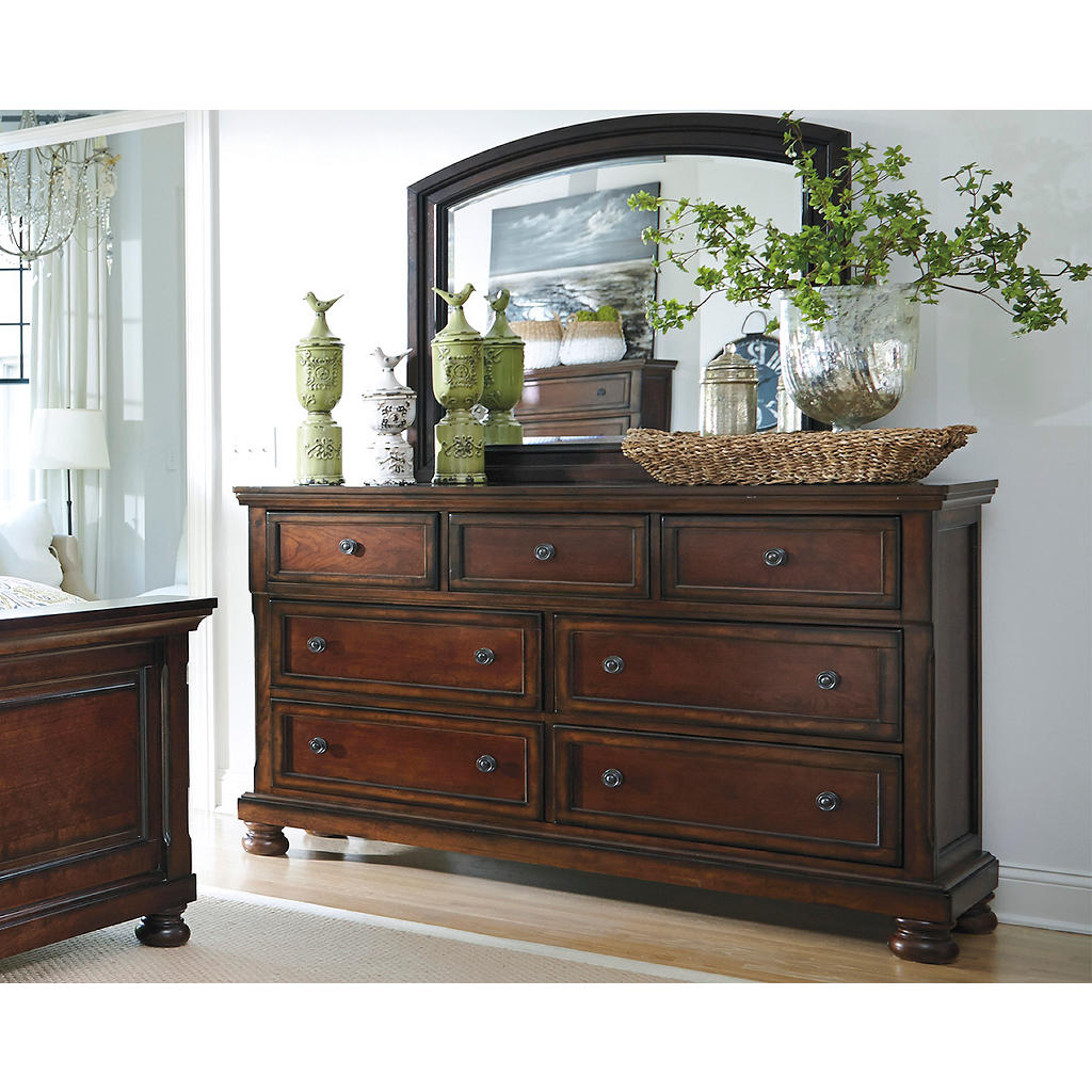 Porter Queen Panel Bed, Dresser, Mirror and Nightstand Millennium® By Ashley Uncategorized