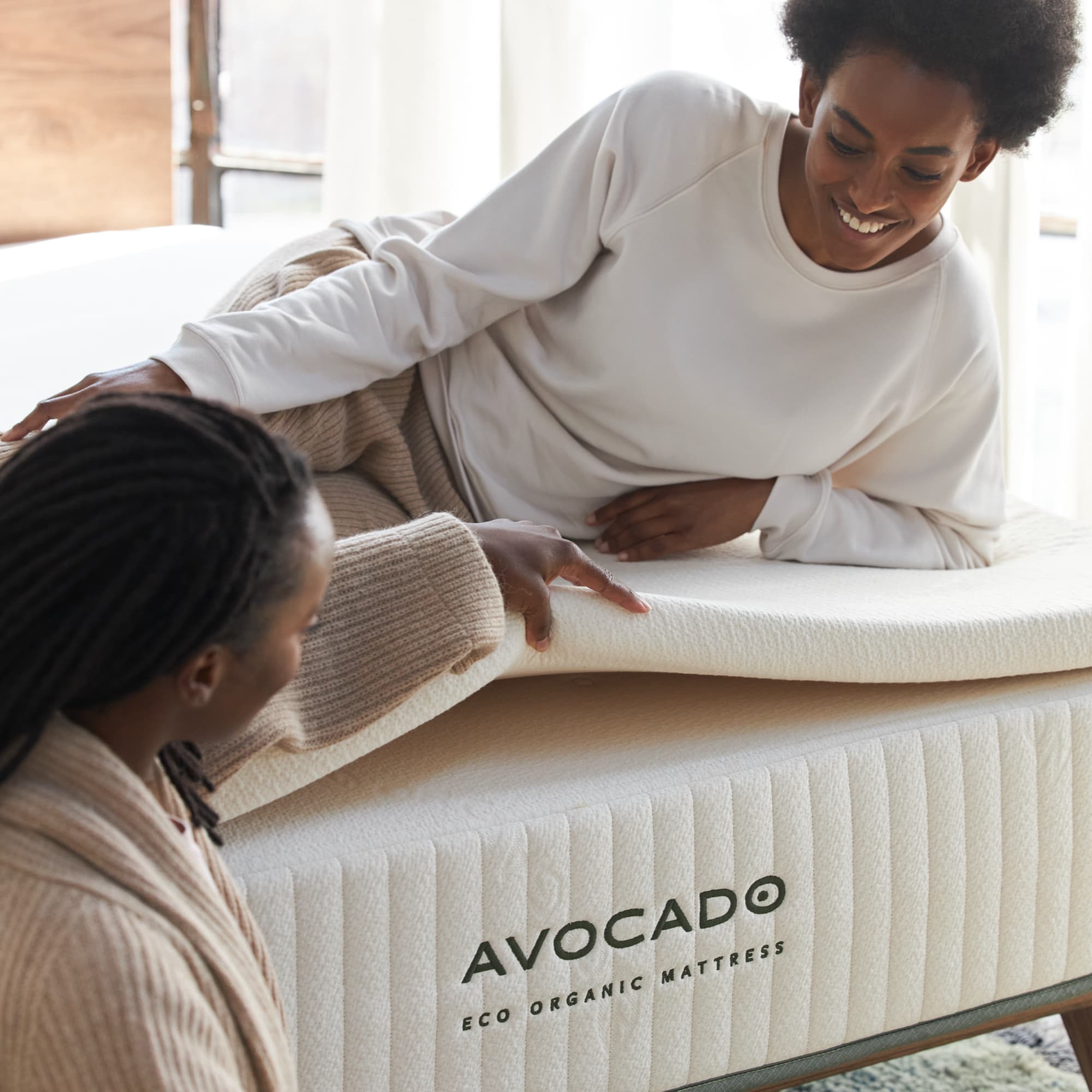 Avocado Eco Organic Mattress Topper — 2 or 3 in Latex, Medium or Plush