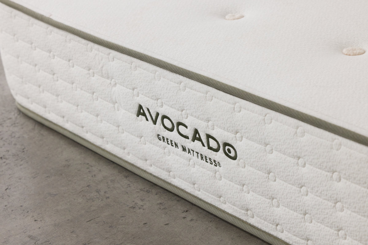 Avocado Green Mattress Medium Tight-Top — Organic Latex Hybrid, 11 in