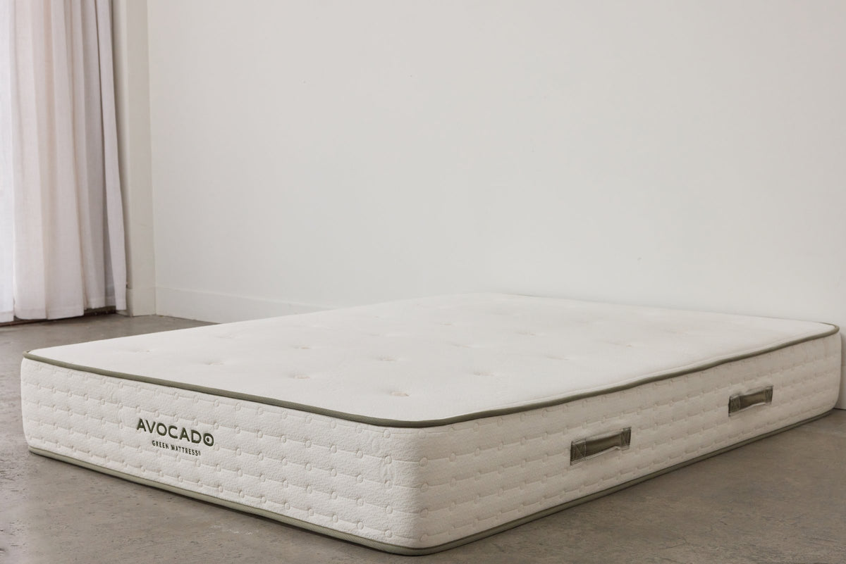 Avocado Green Mattress Medium Tight-Top — Organic Latex Hybrid, 11 in