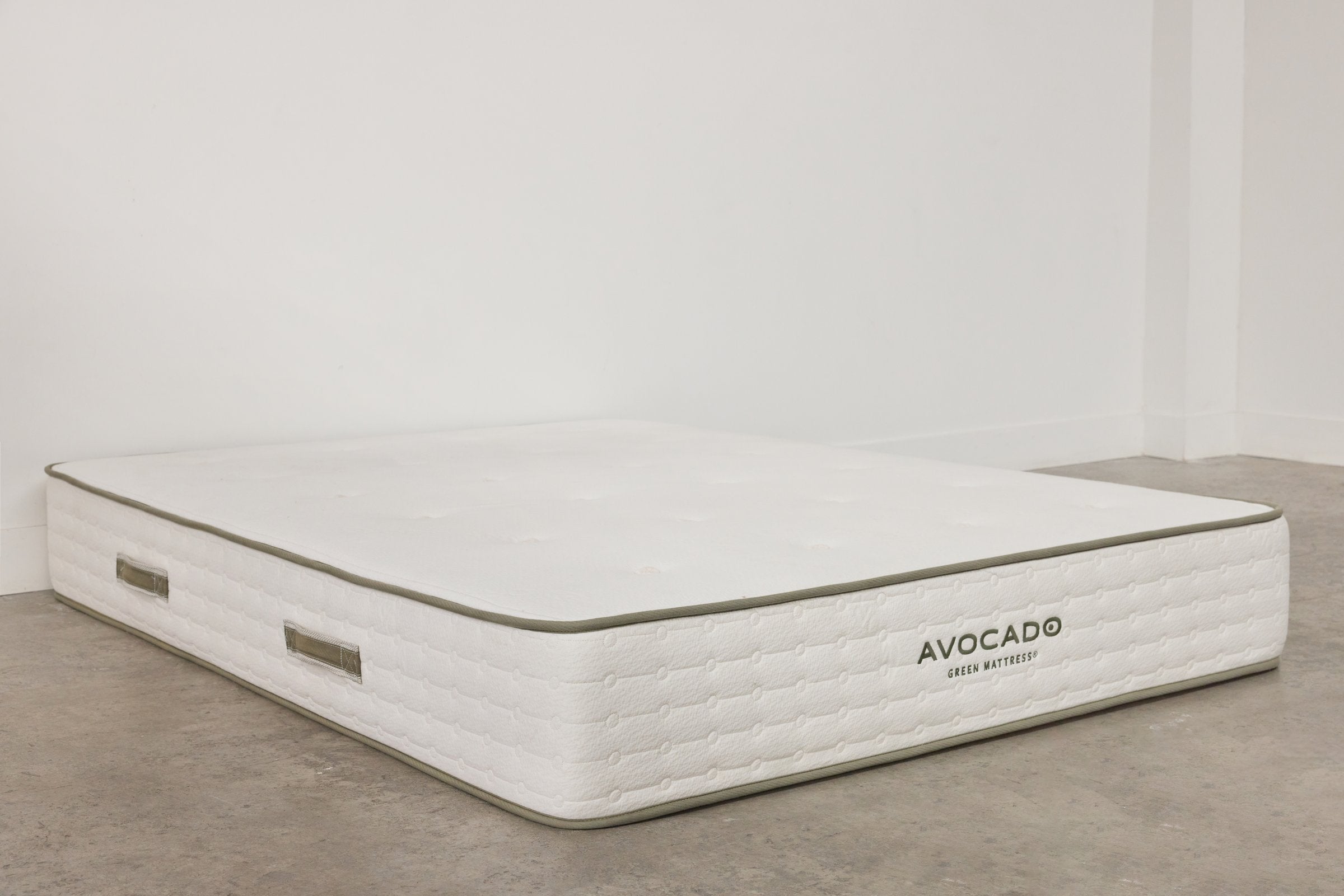Avocado Green Mattress Medium Tight-Top — Organic Latex Hybrid, 11 in