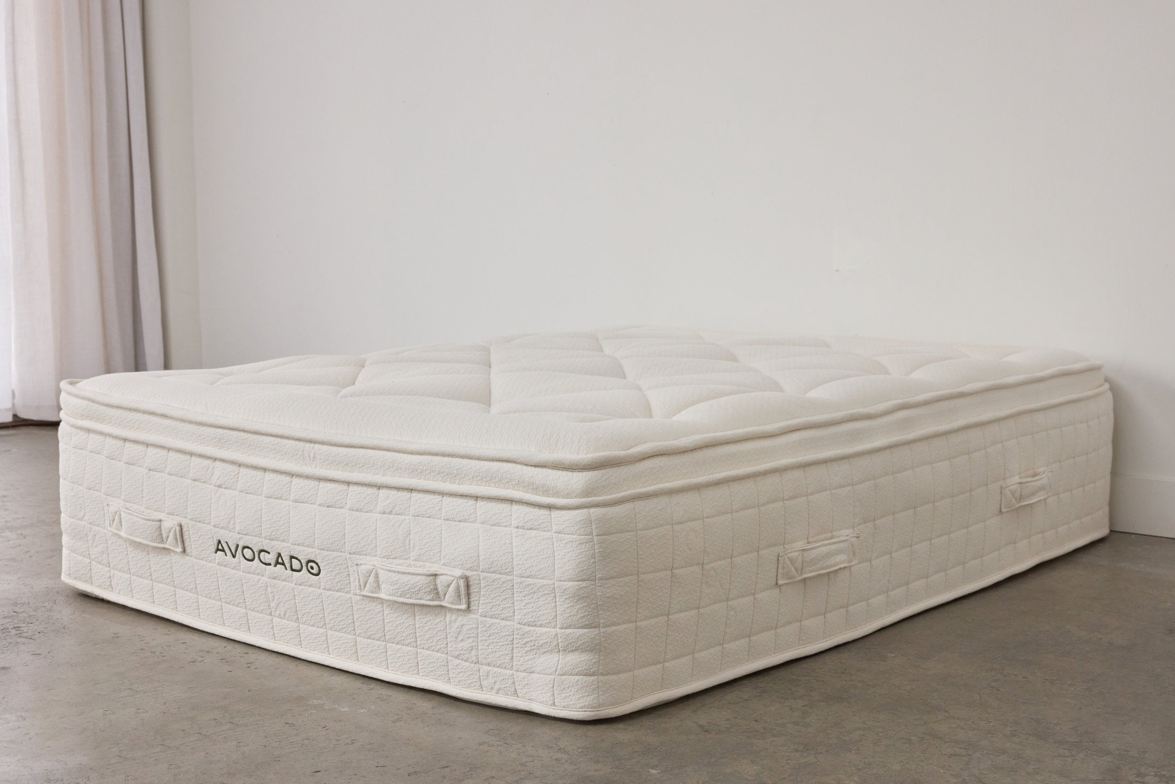 Avocado Luxury Organic Mattress Plush Pillow-Top — Double Coil Latex Hybrid