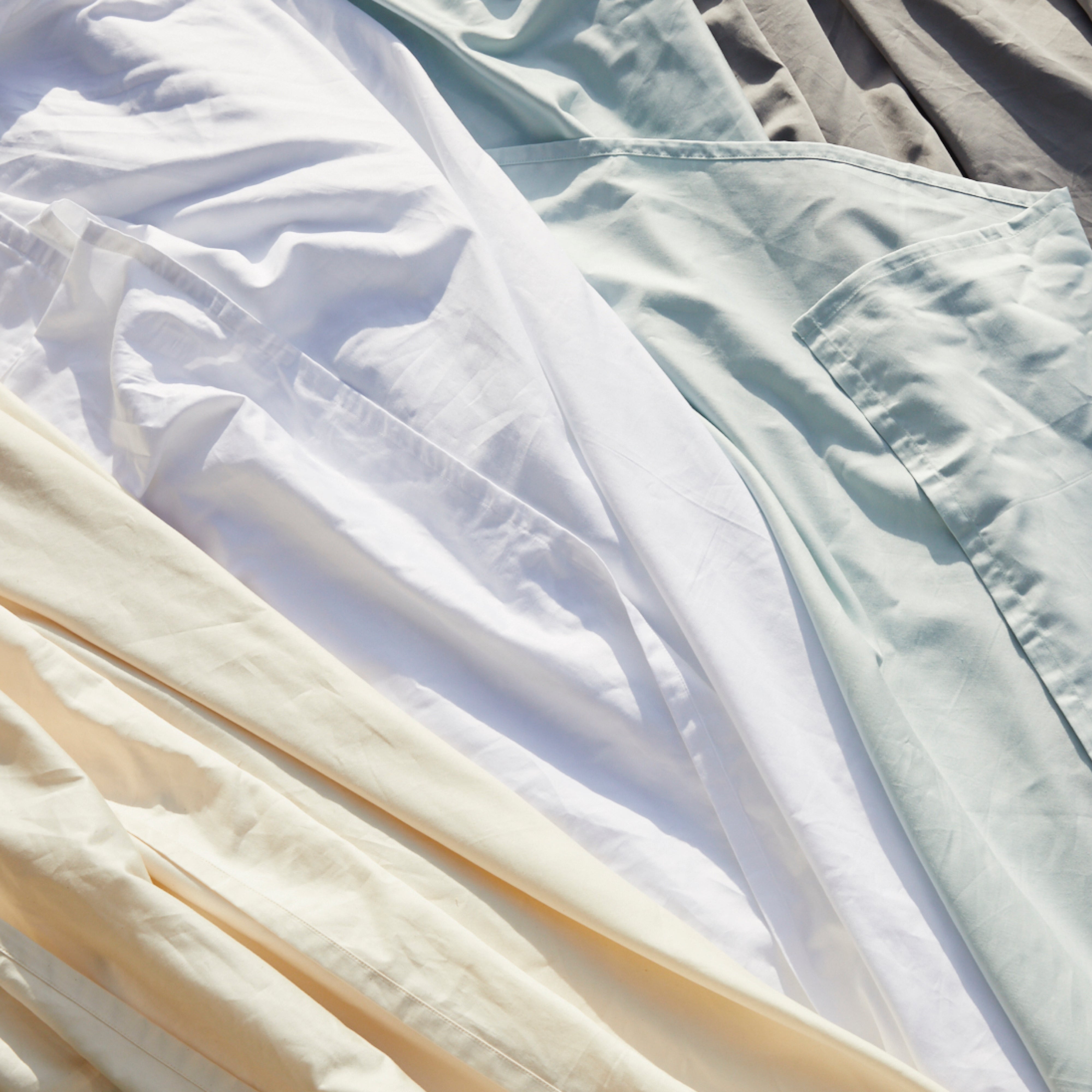Avocado Organic Cotton Pillowcase Set — 400 Thread Count Sateen, Pair