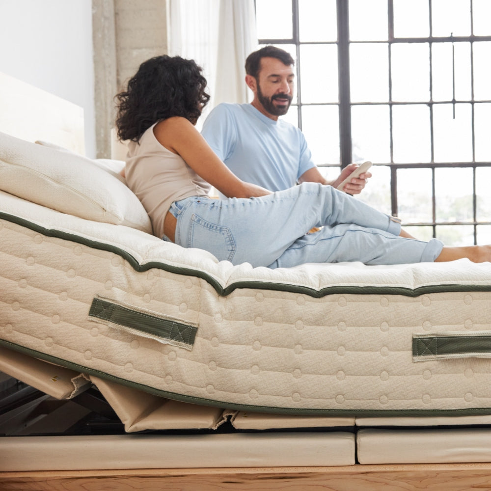 Avocado Eco Plus Adjustable Base — Lumbar Support, Deck-on-Deck Design