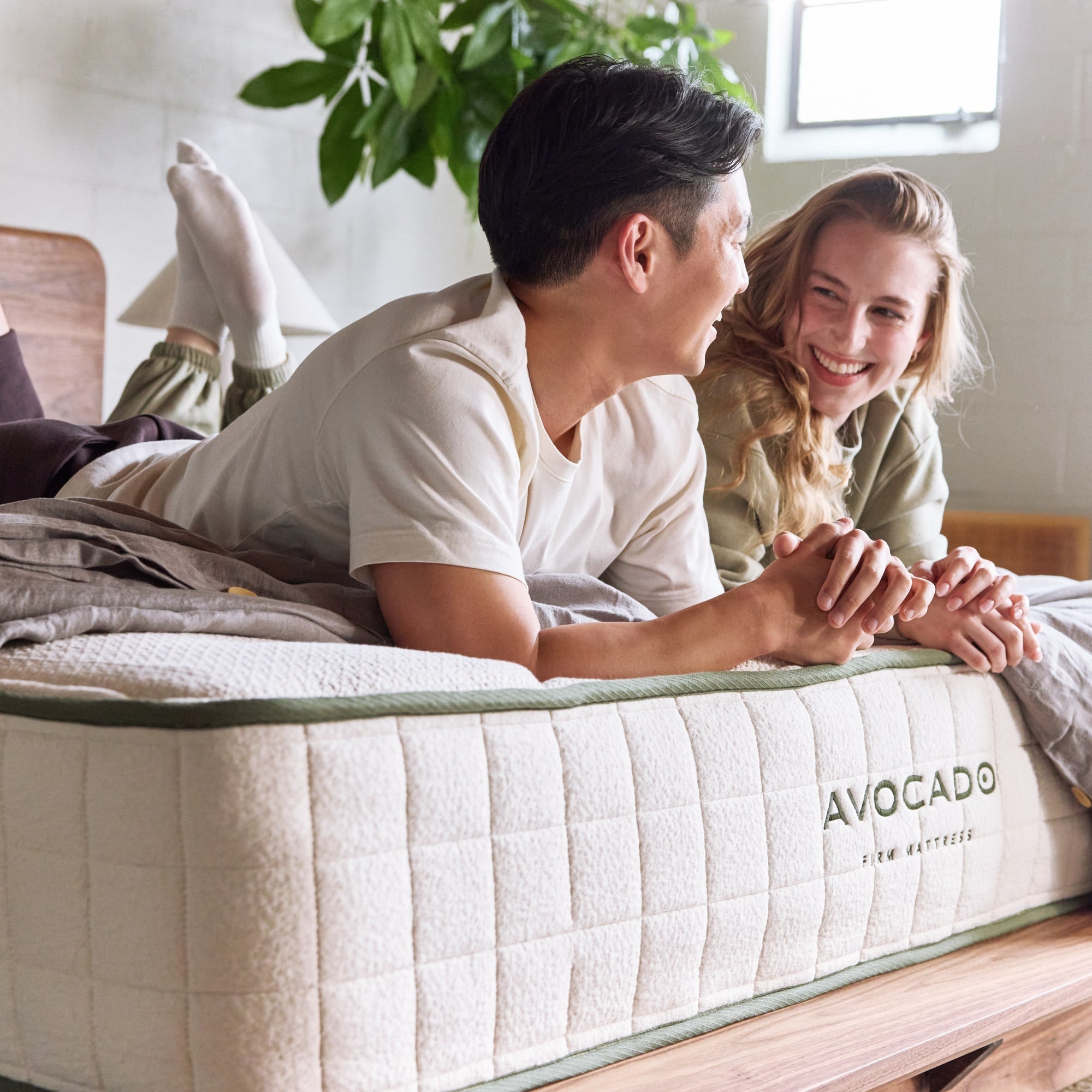 Avocado Green Mattress Firm Tight-Top — Organic Latex Hybrid, 11.5 in