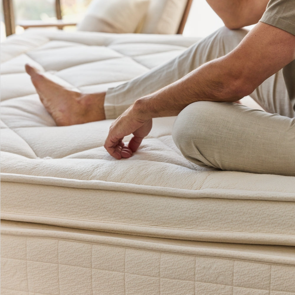Avocado Luxury Organic Mattress Ultra Plush Box-Top — Double Coil, 15 in